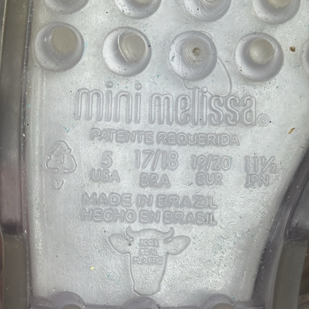 (S4) Mini MelissaBB Possession, MUS Stillerspose Jelly Sandals,Transparente, 5 - Picture 11 of 13